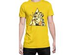 Maglietta Da Uomo Naruto Naruto 08, Man Xl , Jaune