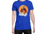 Maglietta Da Uomo Naruto Naruto 04, Man 2XL , Bleu