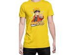 Maglietta Da Uomo Naruto Naruto 07, Man S , Jaune