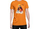 Maglietta Da Uomo Naruto Naruto 04, Man Xl , Orange