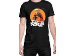 Maglietta Da Uomo Naruto Naruto 04, Man 5XL , Noir
