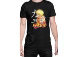 Maglietta Da Uomo Naruto Naruto 06, Man S , Noir