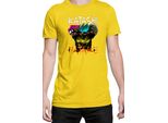 Maglietta Da Uomo Naruto Kakashi Hatake 09, Man Xl , Jaune