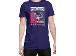 Maglietta Da Uomo Naruto Orochimaru 04, Man S , Bleu Foncé