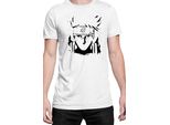 Maglietta Da Uomo Naruto Kakashi Hatake 07, Man 5XL , Blanc