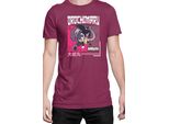 Maglietta Da Uomo Naruto Orochimaru 04, Man 3XL , Bordeaux