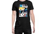 Maglietta Da Uomo Naruto Team 7 05, Man 5XL , Noir