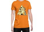 Maglietta Da Uomo Naruto Naruto 08, Man 2XL , Orange
