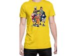 Maglietta Da Uomo Naruto Team 7 04, Man Xl , Jaune