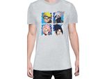 Maglietta Da Uomo Naruto Team 7 03, Man Xl , Gris