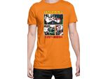 Maglietta Da Uomo Naruto Kakashi Hatake 08, Man M , Orange