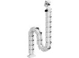 Inline® Canalina Per Cavi Flessibili, Tavoli Regolabili In Altezza, Bianco