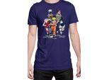 Maglietta Da Uomo Naruto Team 7 04, Man S , Bleu Foncé