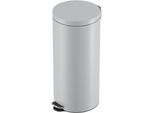 Bidone A Pedale Hailo Rotondo Selekta 30 L Grigio