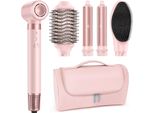 Airstyler 5 In 1 Multi-Hairstyler Ion Hair Dryer-Air Wrap Set, Styling Per Tutti I Tipi Di Capelli, Senza Danni Da Calore, Arricciatura, Volumizzazione, Lisciatura