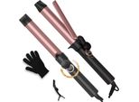 Ferro Arricciacapelli, Arricciacapelli Per Capelli Spessi, Ferro Arricciacapelli A Riscaldamento Rapido, 5 Temperature Da 130 A 210°C, Clip Arricciacapelli, Per Capelli Corti, Medi E Lunghi