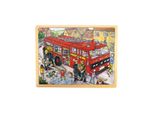 Bigjigs Toys Puzzle Di Legno Dei Vigili Del Fuoco 24 Pezzi