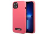 Karl Lagerfeld Klhcp13Sslmp1Pi Custodia Rigida Per Iphone 13Mini 5,4 Fuksja/Fucsia Placca In Silicone