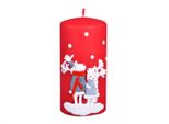 Candela Da Giardino Nohel Sob Con Palla Candela Natalizia D7X14Cm