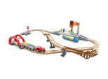 Binario Ferroviario - Set Per Il Trasporto Merci Via Mare E Via Ferrovia