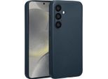 Samsung Galaxy S24 Cover - Vera Pelle - Custodia Rigida/Copertura Posteriore Accezz - Blu Scuro