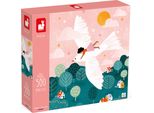 Janod Puzzle Colomba Bianca - 500 Pezzi - Kidult Puzzle Animale