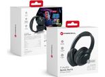 Forcell, Cuffie Da Gioco Bluetooth Con Riduzione Del Rumore, Durata Della Batteria 35 Ore, Nero