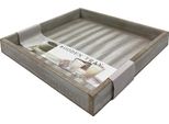 Prodex Vassoio Di Legno Quadrato Grigio 25 X 25 Cm Prodex 670610