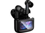 Hoco EQ14 Tws Cuffie Bluetooth Touchscreen Custodia Nera