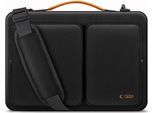 Borsa Tech-Protect Defender Per Laptop 13-14 - Nero E Arancione