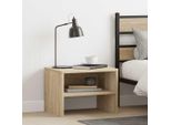 Vidaxl Comodino Rovere Sonoma 40X30X30 Cm Materiale A Base Di Legno