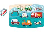Hape Puzzle Veicoli Di Emergenza (Puzzle Per Bambini)