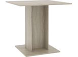 Vidaxl Tavolo Da Pranzo Rovere Sonoma 80X80X75 Cm Materiale A Base Di Legno