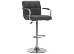 Vidaxl Sgabello Da Bar 2 Pezzi. Tessuto Grigio Scuro
