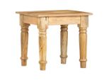 Tavolino 43×43×40 Cm In Legno Massiccio Di Mango