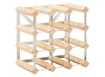 Syfax™ Portavini Da 12 Bottiglie In Legno Massello Di Pino