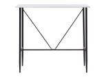 Vidaxl Tavolo Da Bar Bianco 120 X 60 X 110 Cm Mdf