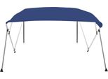 Vidaxl 4-Bow Bimini Top Blu 243X180X137 Cm
