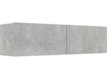 Mobile Tv Grigio Cemento 120X30X30 Cm Materiale A Base Di Legno