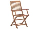 Vidaxl Sedie Da Giardino Pieghevoli 8 Pz. Legno Massiccio Di Acacia