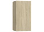 Mobile Tv Rovere Sonoma 30,5X30X60 Cm Materiale In Legno