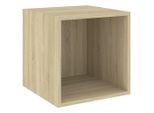 Armadio A Muro Rovere Sonoma 37X37X37 Cm Materiale Legno