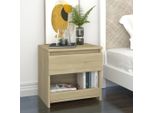 Comodino Rovere Sonoma 40X30X39 Cm Materiale In Legno