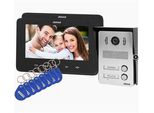 Campanello Orno OR-VID-VP-1071/B, Indi Multi N, Due Generazioni, Lcd 7", Nero"
