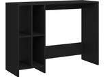Scrivania Per Computer Nera 102,5X35X75 Cm In Materiale Ligneo