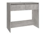 Syfax™ Tavolo Consolle Grigio Cemento 89X41X76,5 Cm In Acciaio
