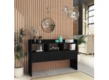 Vidaxl Credenza Nera 105X30X70 Cm Materiale A Base Di Legno