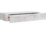 Vidaxl Mensola A Muro Con Cassetto Grigio Cemento 60X23,5X10 Cm Mdf