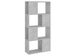 Syfax™ Libreria/Divisorio Grigio Cemento 60X24X124,5 Cm