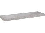 Vidaxl Scaffale Galleggiante Grigio Cemento 80X23,5X3,8 Cm Mdf